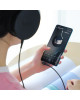 AUX Кабель 3.5mm Hoco UPA15 - 1 м (Черный) + Микрофон