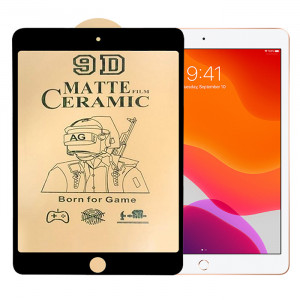 9D Матовое стекло Apple iPad 10.2 (2019) – Ceramics (Защитное)