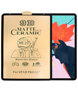9D Матовое стекло Apple iPad Pro 11 (2018) – Ceramics (Защитное)