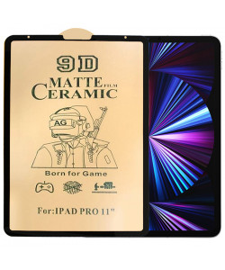 9D Матовое стекло Apple iPad Pro 11 (2021) – Ceramics (Защитное)
