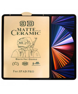 9D Матовое стекло Apple iPad Pro 12.9″ (2021) – Ceramics (Защитное)