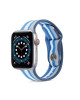 Ремешок силиконовый Apple Watch 42mm Rainbow (Размер S/L)