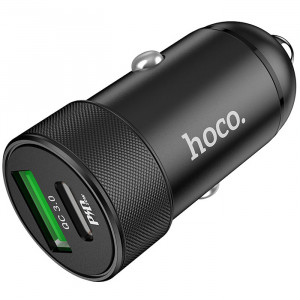 АЗУ Hoco Z32b USB (3A, USB + PD, Quick Charge 3.0)