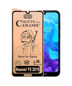 9D Скло Huawei Y5 2019 – Ceramics Matte (Матове)