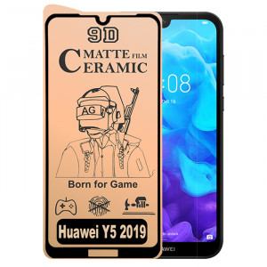 9D Стекло Huawei Y5 2019 – Ceramics Matte (Матовое)