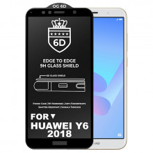 6D Скло Huawei Y6 2018 – OG Crown