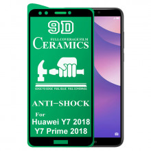 9D Скло Huawei Y7 2018/Y7 Prime 2018 - Ceramics