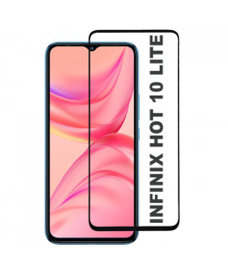 3D Стекло Infinix Hot 10 lite – Full Glue (полный клей)