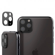 3D Скло для камери Apple iPhone 11 Pro Max - Чорне 