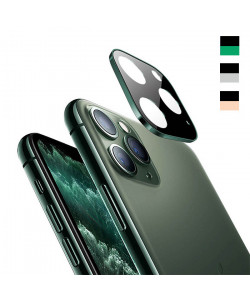 3D Скло для камери Apple iPhone 11 Pro Max - Металева рамка