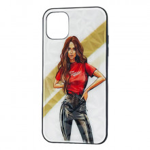 Чохол iPhone 11 – Ladies Girl Fashion Mix (Червоний)