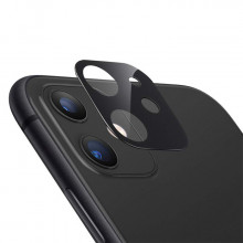 3D Скло для камери Apple iPhone 12 Mini - Чорне 