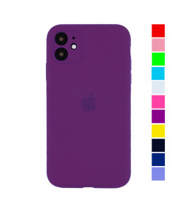 Чехол iPhone 12 Mini – FULL Silicone Case + Защита камеры