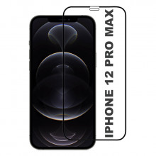 3D Стекло iPhone 12 Pro Max – Full Glue (полный клей)