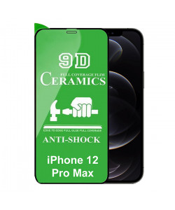 9D Скло iPhone 12 Pro Max - Ceramics