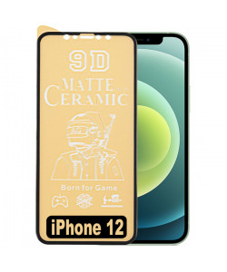 9D Скло iPhone 12 – Ceramics Matte (Матове)