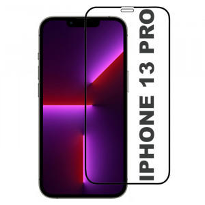 3D Скло iPhone 13 Pro - Full Glue (повний клей)