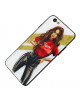 Чохол iPhone 8 – Ladies Girl Fashion Mix (Червоний)