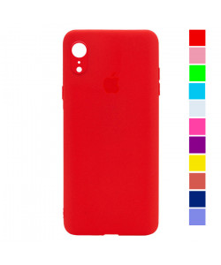 Чехол iPhone XR – FULL Silicone Case + Защита камеры