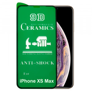 9D Скло iPhone XS Max - Ceramics
