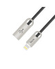 Кабель Hoco iPhone USB to Lightning (U8) Металевий – 1 м