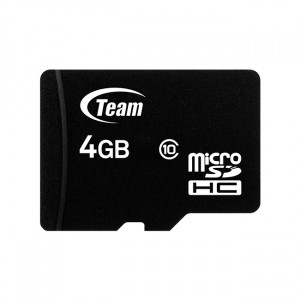 Карта памяти Micro SD 4GB (Class 10) – Team