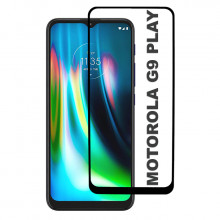3D Стекло Motorola G9 Play – Full Glue (полный клей)
