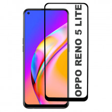 3D Скло Oppo Reno 5 Lite - Full Glue (повний клей)