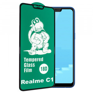 18D Стекло Realme C1 – (C Защитой По Периметру)