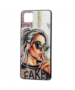 Чехол Realme C11 – Lady Fake Fashion Mix
