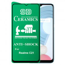 9D Скло Realme C21 – Ceramics