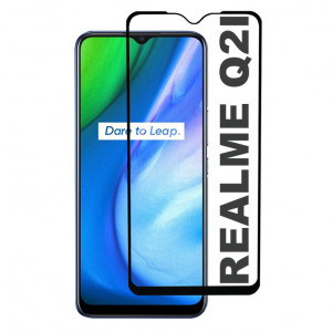 3D Скло Realme Q2i - Full Glue (повний клей)