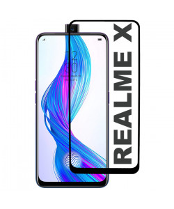 3D Стекло Realme X – Full Glue (полный клей)