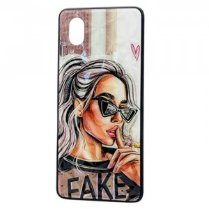 Чехол Samsung Galaxy A01 Core – Lady Fake Fashion Mix
