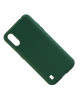 Силіконовий Чохол Samsung Galaxy A01 - Full Cover (Темно-зелений)