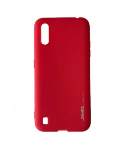 Чохол силіконовий Samsung Galaxy A01 – Smtt (Червоний)