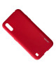 Чехол силиконовый Samsung Galaxy A01 – Smtt (Красный)