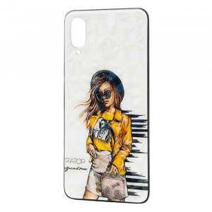 Чехол Samsung Galaxy A02 – Ladies Girl Fashion Mix (Желтый)
