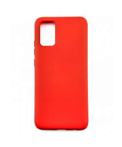 Силиконовый Чехол Samsung Galaxy A02s (A025) – Full Cover (Красный)