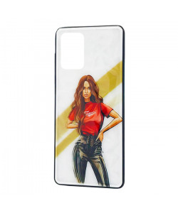 Чохол Samsung Galaxy A02s – Ladies Girl Fashion Mix (Червоний)