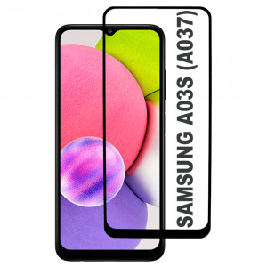3D Стекло Samsung Galaxy A03s (A037) – Full Glue (полный клей)