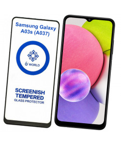 6D Стекло Samsung Galaxy A03s (A037) – Каленое