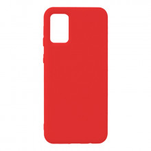 Силиконовый Чехол Samsung Galaxy A03s (A037) – Full Cover (Красный)