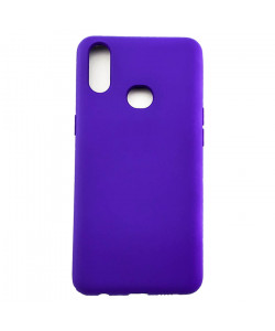 Силіконовий Чохол Samsung Galaxy A10s - Full Cover (Фіолетовий)