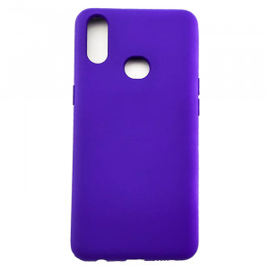 Силіконовий Чохол Samsung Galaxy A10s - Full Cover (Фіолетовий)
