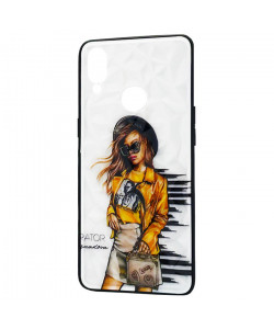 Чохол Samsung Galaxy A10s – Ladies Girl Fashion Mix (Жовтий)