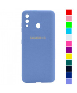 Чехол Samsung Galaxy A20 – FULL Silicone Case + Защита камеры
