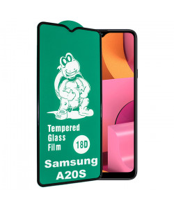 18D Скло Samsung Galaxy A20S - (C Захистом По Периметру)