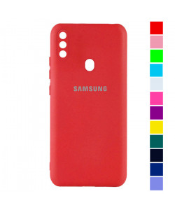 Чехол Samsung Galaxy A20s – FULL Silicone Case + Защита камеры