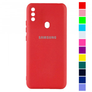 Чехол Samsung Galaxy A20s – FULL Silicone Case + Защита камеры